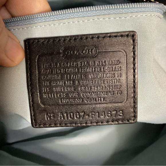 Coach Leather Soho Pleated Gallery Lg Black Tote Bag F14673 Shoulder - Picture 11 of 12